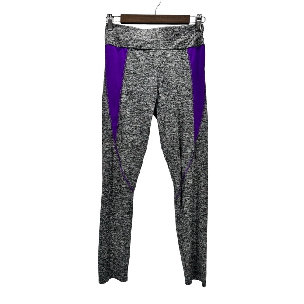 Yilaikeni Activewear Set XL XXL Gray Purple Tank Leggings Workout Gym Yoga